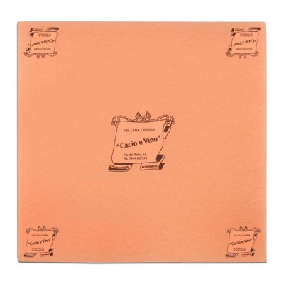 TOVAGLIA PERSONALIZZABILE  carta a secco 100x100